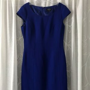 Classy Blue Shift Dress